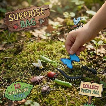 Blindbag / Surprise Bag Insetti (Display ta' 60 biċċa)
