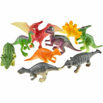 12-IL BIĊĊA FIGURI TA&rsquo; DINOSAWRU FIL-PAKKETT (6 pks.)
