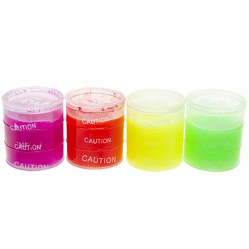 Slime Żgħir ikkulurit f'Display (24 biċċa)