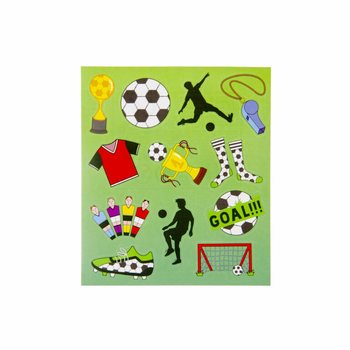 Display ta' Stickers tal-Football Fun
