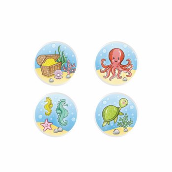 MIX SEA LIFE / ANNIMALI TAL-BAĦAR - BLALEN LI JOMBTU Ø3.3 cm (100 biċċa)