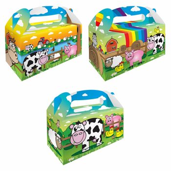 Menubox – Farm – 22.5 x 9.5 x 18 cm (12-il wieħed)