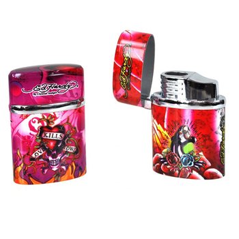 ED HARDY STORMLIGHTER FIAMMA DOPPJA (8 biċċiet)