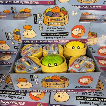 RAGE - Squishy Bun Dumplings KBAR - ONE SET PU FOAM SQUISHY EDITION (12 biċċa)