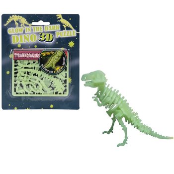 Puzzles 3D tad-Dinosawri Glow in the Dark (24 biċċa)