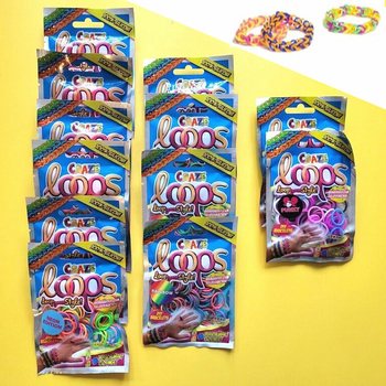 CRAZE LOOPS LOOM - BLINDBAGS - F'DISPLAY (12-il biċċa)