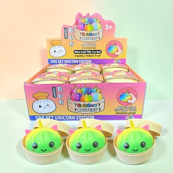 RAGE - Squishy Bun Dumplings KBAR - EDIZJONI UNICORN (8,5 x 8,5 x 7,5 cm) (12 pz)