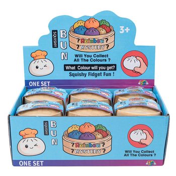 RAGE - Squishy Bun Dumplings KBAR (8.5 x 8.5 x 4.8 cm) - Viral 2026 Fidget Toy (12 pz.)