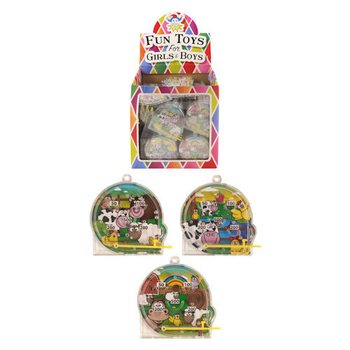Mini Flipper Game għal Tombla Annimali tar-Razzett f'Displej (108 pz.)
