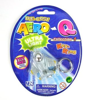 Keychains tal-Ajruplan bid-Dawl (12-il biċċa)