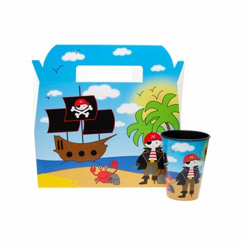 Menubox Pirata - 22.5 x 12 x 9.5 cm (24 biċċa)
