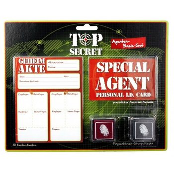 TOP SECRET – AGENT SPEĊJALI, SET TAL-IMPRONTI (12-il biċċa)