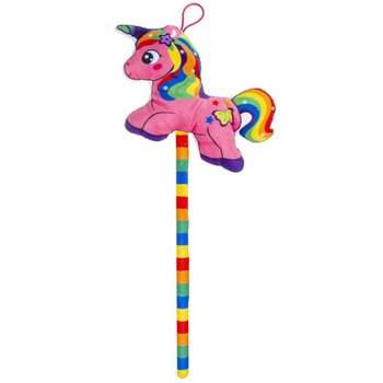 Unicorn tal-Plush fuq Stikka - Kuluri Mix-Mixed (12 pz.)