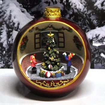Ornament tal-Milied Lussuż bid-Dawl u l-Ħoss