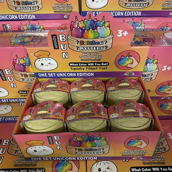 RAGE - Squishy Bun Dumplings KBAR - EDIZJONI UNICORN (8,5 x 8,5 x 7,5 cm) (12 pz)