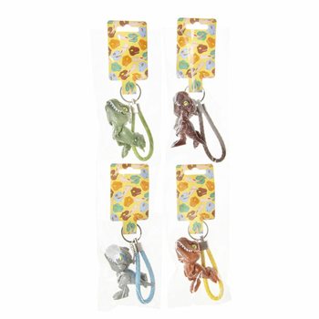Keychain tad-Dinosawru li jigdem is-swaba' (12-il biċċa)