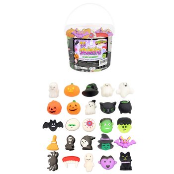 Taħlita ta' Figuri Squishy ta' Halloween f'Barmil (25 biċċa)