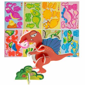 Puzzles 3D tad-Dinosawri (48 pz.)