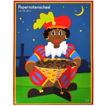Skutella Kbira tal-Pepernoten Sinterklaas 26 x 24 x 33 cm (6 biċċiet)