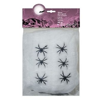 Web tal-Brimb Dekorattiv ta' 100g b'6 Brimb - Abjad (4 biċċiet)