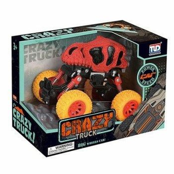 Monster Trucks tad-Dinosawru Pull Back Kbar - Kaxxa tar-Rigal (2 biċċiet)