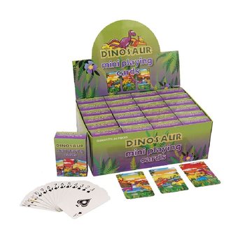 MINI KARTI TAL-LOGĦOB – MUDELL: DINOSAWRU F'DISPLAY (24 biċċa)