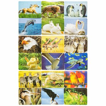 MIX Puzzles Żgħar tal-Annimali (72 biċċa)