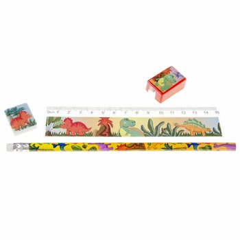 Sett tat-Tpinġija ta' Dinosaur b'4 Biċċiet (24 pz.)