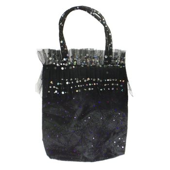 HANDBAG TAL-LOGĦOB BIL-GLITTER U STAMPA TA' GĦANQBUTA (6 biċċiet)