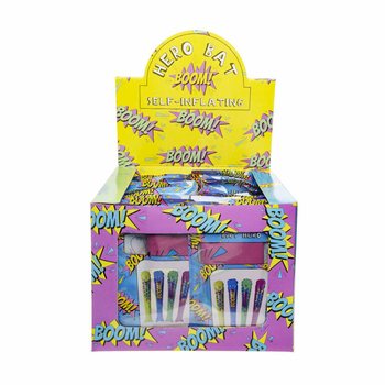 Bat li Tintefaħ Waħedha - Superhero BOOM! - 49x13cm - Display (48 biċċa)