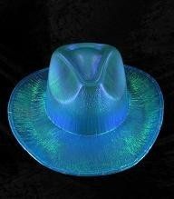 KAPPELL TAL-COWBOY BIL-GLITTER - BLU (6 biċċiet)