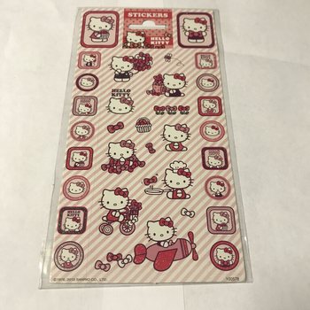 STIKERS HELLO KITTY - 20 x 10 cm (10 biċċiet)