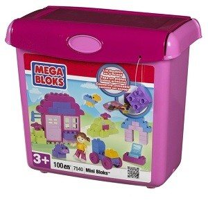 MEGABLOKS MINI BLOKS - 7540 Sett tal-Kombinazzjoni tal-Blokki (100 biċċa)
