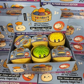 RAGE - Squishy Bun Dumplings KBAR - ONE SET PU FOAM SQUISHY EDITION (12 biċċa)