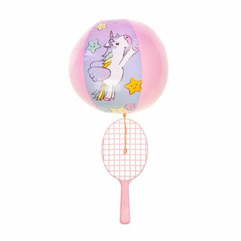 Racket tal-Paddle b'Ballun - Unicorn (12-il biċċa)