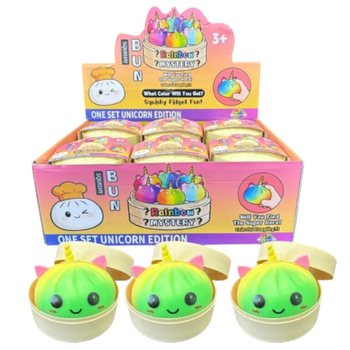RAGE - Squishy Bun Dumplings KBAR - EDIZJONI UNICORN (8,5 x 8,5 x 7,5 cm) (12 pz)