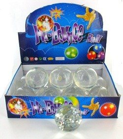 Ballun Glitter li Jgawwad - 6 cm (12 pz)