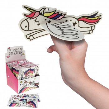 Ajruplani tal-foam Unicorn f'display (48 biċċa)