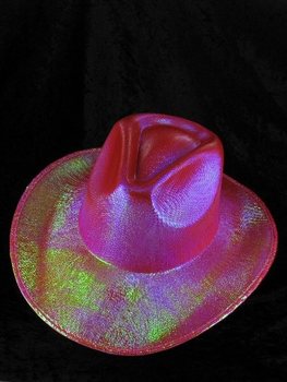 Kappell Cowboy bil-Glitter - Aħmar
