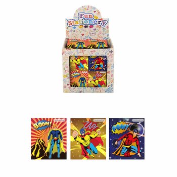Mini Notebooks - Mudell: Superheroes f'Display (480 biċċa)