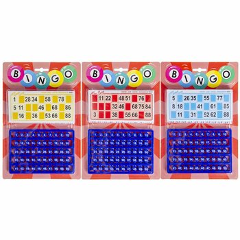 Sett tal-Logħob tal-Bingo fuq Kard (6 biċċiet)