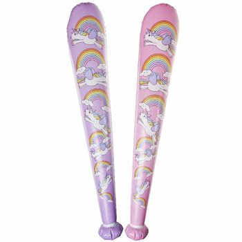 Mazza tal-Unikornu li Tintefaħ Kbira - 85cm - Mix Kuluri (12-il biċċa)