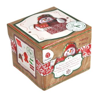 AGĦMEL IL-KAXXA TAL-MILIED TIEGĦEK - MUDELL: SNOWMAN