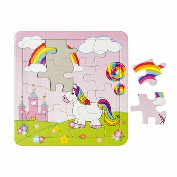 MIX Puzzles tal-Unicorn - 14 x 14 cm (50 biċċa)