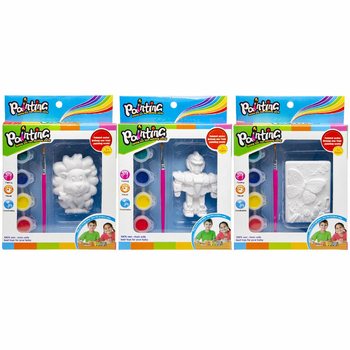 PITTURA TA' FIGURI 3D - LIUN / ROBOT / FARFETT (6 pz.)