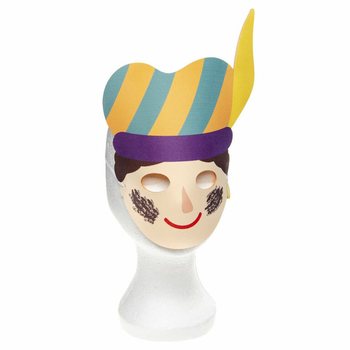 SINTERKLAAS - MASKRI TAL-FOAM TA' SAN NIKOLA U PIET (48 pz.)
