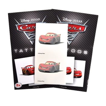 STICKERS TAT-TATTOOS DISNEY CARS 2 (50 biċċa)