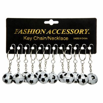 KEYCHAIN TAL-FUTBOL TAL-METALL (48 biċċa)
