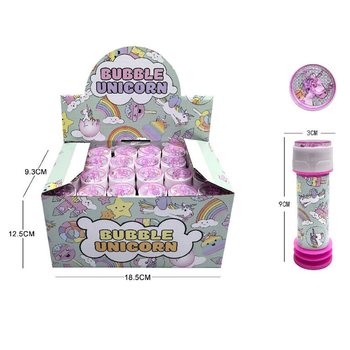 Bżieżaq tas-Sapun Unicorn 25ml f'Display (24 biċċa)