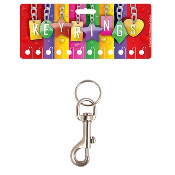 Keyrings Qawwijin tal-Ħadid (12-il biċċa)